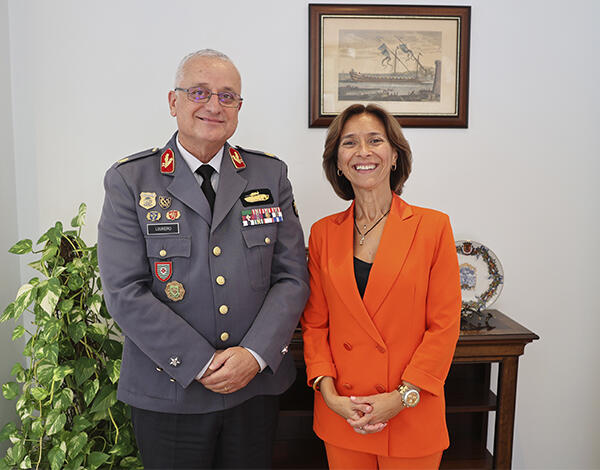 Secretária Regional de Inclusão recebeu cumprimentos do novo Comandante da Zona Militar da Madeira