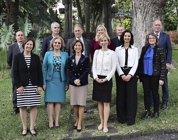 Secretária Regional da Inclusão recebe embaixadores europeus no Museu das Cruzes