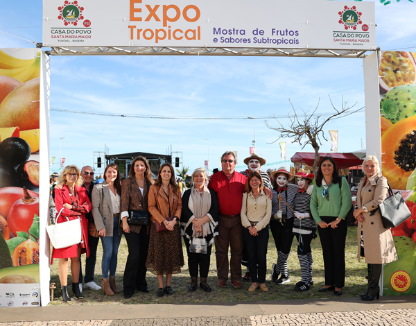 Rita Andrade visitou a 'Expo Tropical'