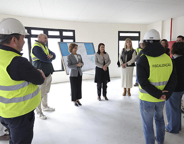 Margarido visita obra de requalificação do Lar Nossa Senhora do Bom Caminho e destaca reforço das respostas sociais para idosos