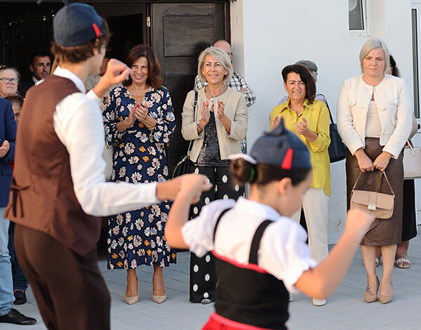 Ana Sousa na tomada de posse da Casa de Povo de Água de Pena