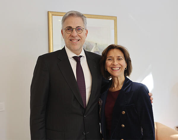 Paula Margarido recebe bastonário da Ordem dos Advogados