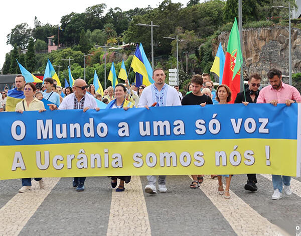Paula Margarido reitera apoio à comunidade da Ucrânia na Madeira 