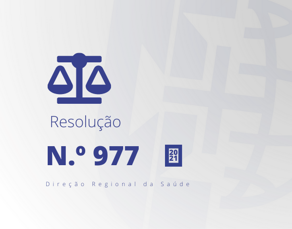 Resolução n.º 977/2021