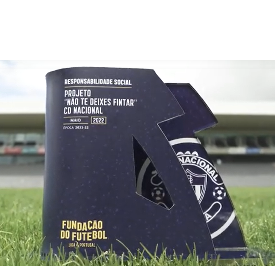 O Projeto "Não Te Deixes Fintar" foi distinguido com o prémio de Responsabilidade Social do mês de Maio da Liga Portugal 