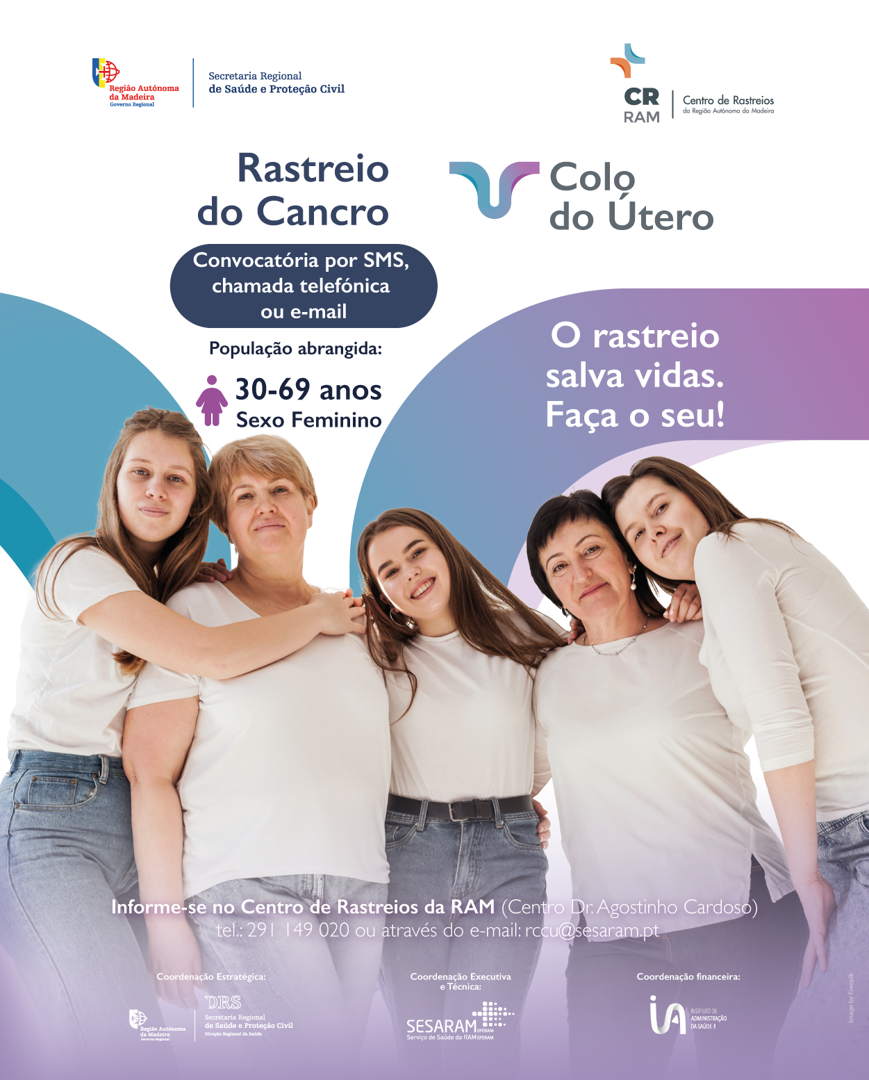 Rastreio do Cancro do Colo do Útero.