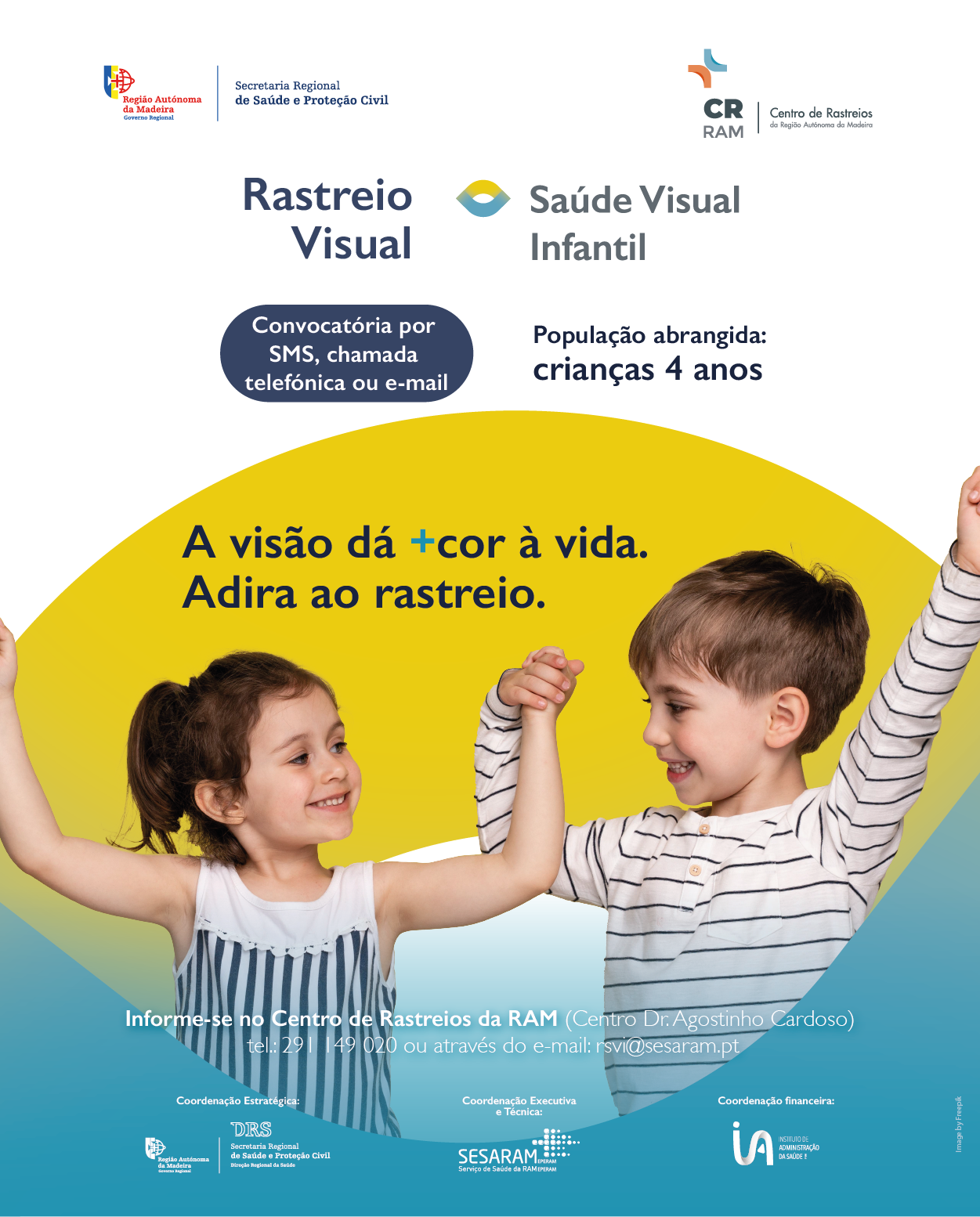Rastreio Visual Saúde Visual Infantil.