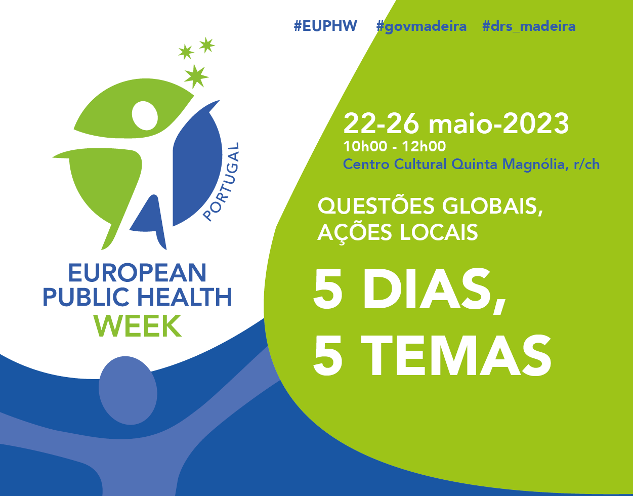 Semana Europeia da Saúde Pública - 22 a 26 de maio de 2023