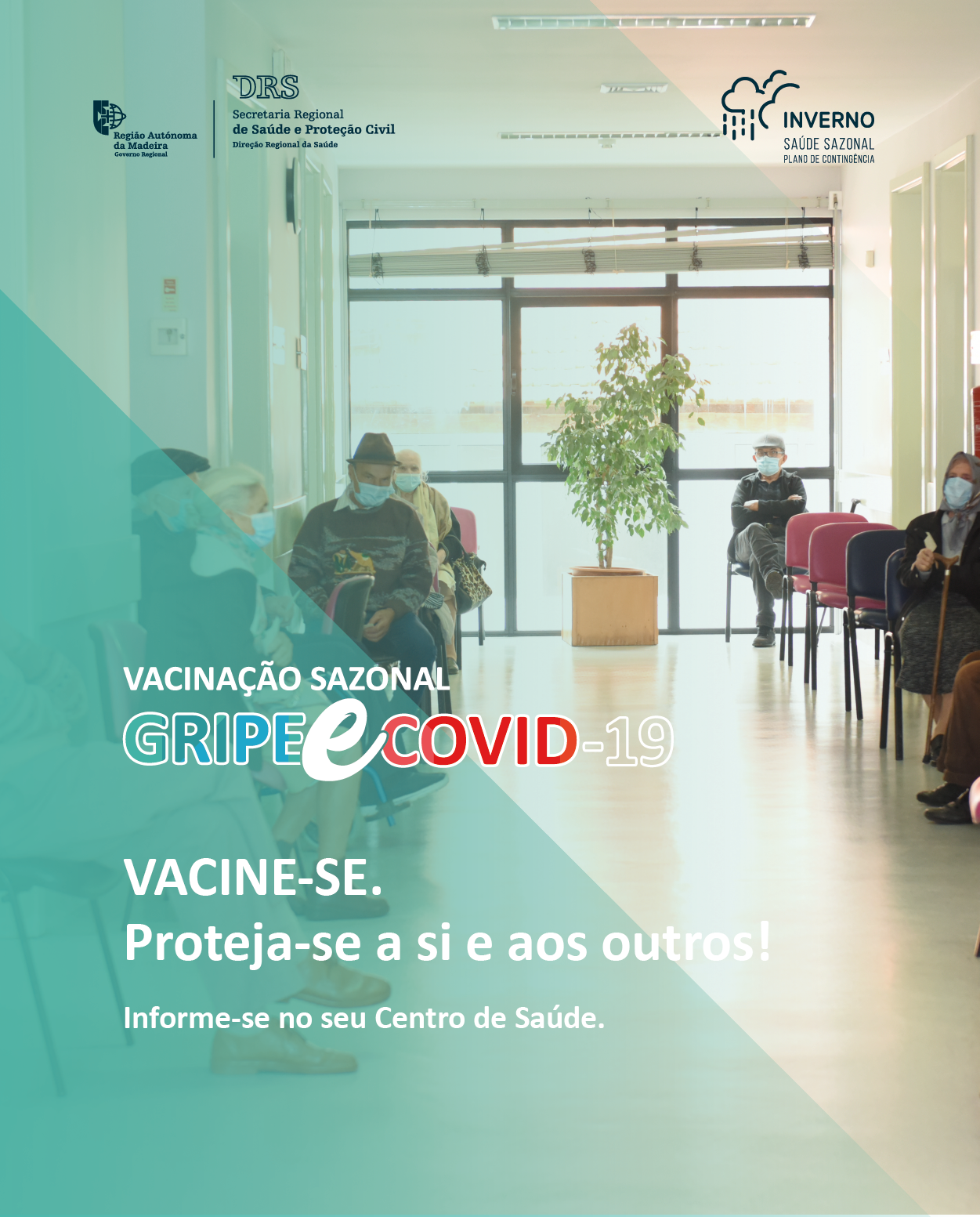 Campanha de Vacinação Sazonal: Gripe e COVID-19 - época 2022/23 (mupi)