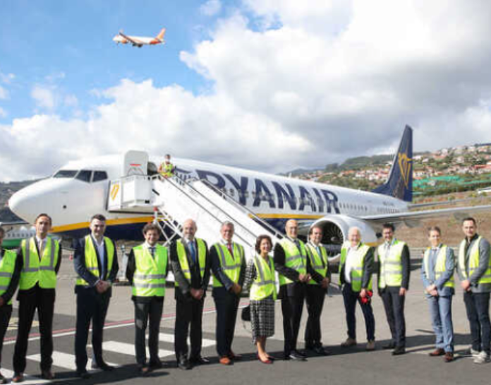 Ryanair instala-se na Madeira e lança dez novas rotas