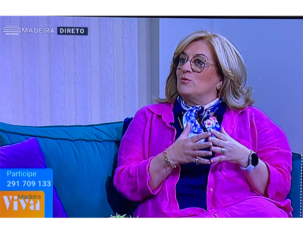 Ana Clara Silva esteve presente no Programa "Madeira Viva" da RTP Madeira