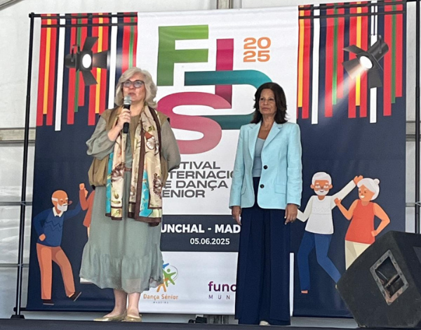 DRPPIL representa a Secretaria Regional da Saúde e Proteção Civil no Festival Internacional de Dança Sénior 2025