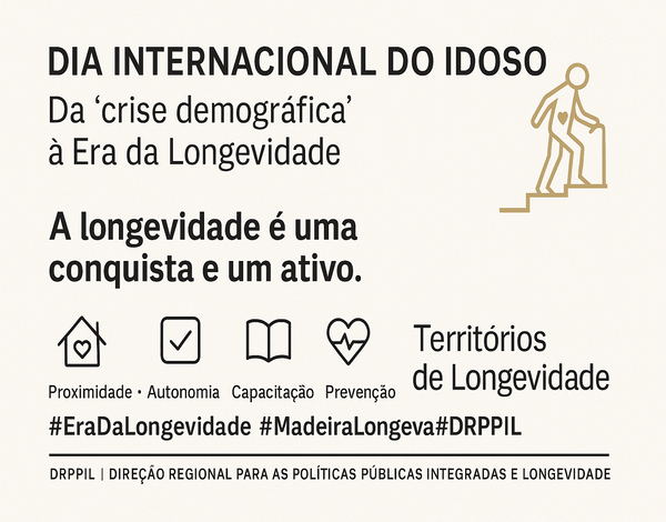 Dia Internacional do Idoso 2025: da "crise demográfia" à Era da Longevidade