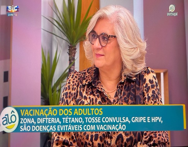 Ana Clara Silva esteve presente como convidada no programa Alô Portugal da SIC