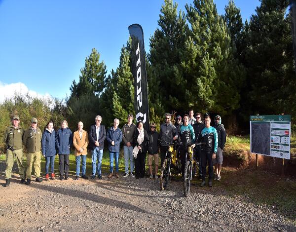 Região passa a contar com novos trilhos de BTT