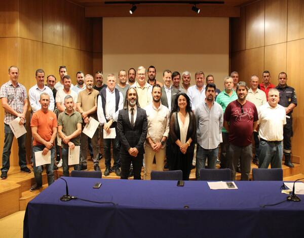 Formação abordou segurança de equipamentos