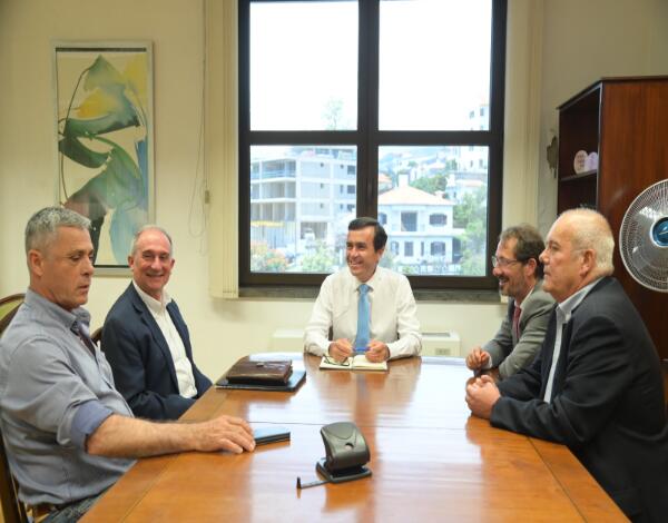 Nuno Maciel reuniu-se com a ABOM