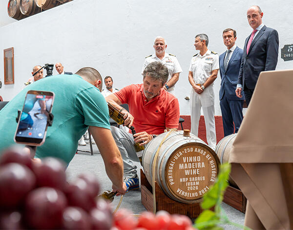 Vinho da Roda regressa à Madeira após histórica travessia atlântica