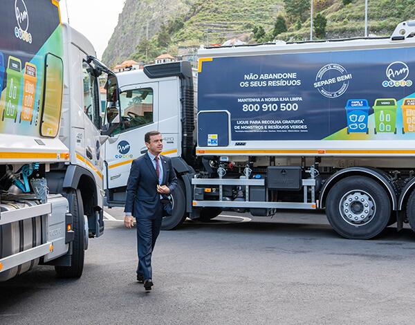 ARM investe na modernização da frota de recolha de resíduos