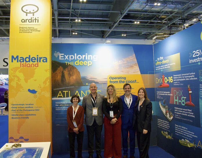 Madeira marca presença no Oceanology International 2026 em Londres