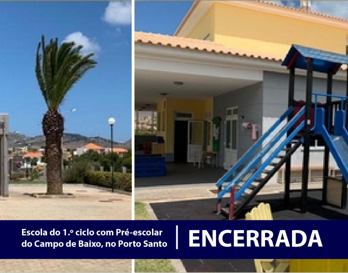 EB1/PE do Campo de Baixo encerrada