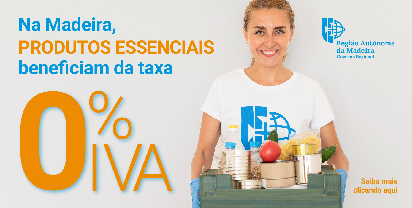 Bens essenciais beneficiam de taxa reduzida de 5% de IVA na Madeira